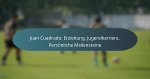 Juan Cuadrado: Erziehung, Jugendkarriere, Persönliche Meilensteine